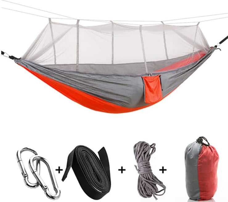 SportJet Dobbel Hengekøye med Myggnetting - Bestselger!